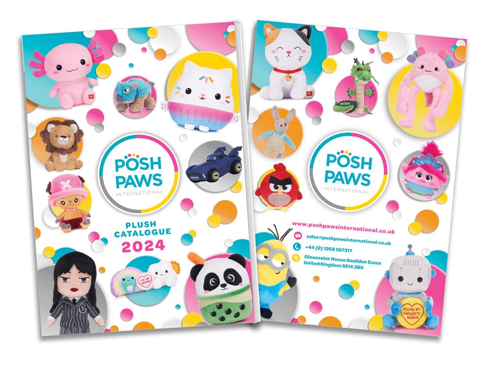 Posh Paws 2024 Plush Catalogue